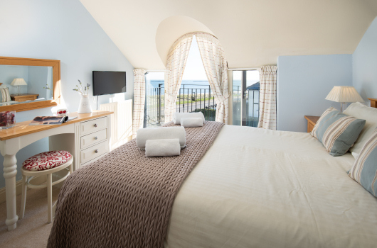 Master Bedroom, Newton Holiday Cottages, Northumberland Master Bedroom