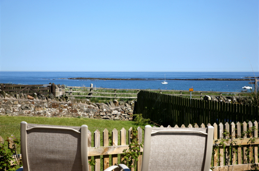 Garden View, Cullernose Cottage, Newton Holiday Cottages, Northumberland Garden View