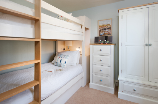 Bunks, Haven Cottage, Newton Holiday Cottages, Northumberland Bunks