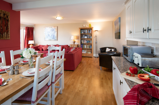 Dining Area, Haven Cottage, Newton Holiday Cottages, Northumberland Dining Area