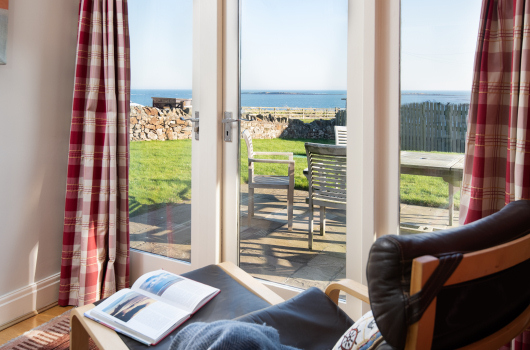 View, Haven Cottage, Newton Holiday Cottages, Northumberland Haven View