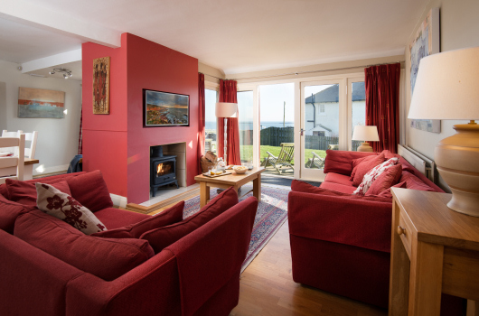 Lounge, Newton Holiday Cottages, Northumberland Lounge